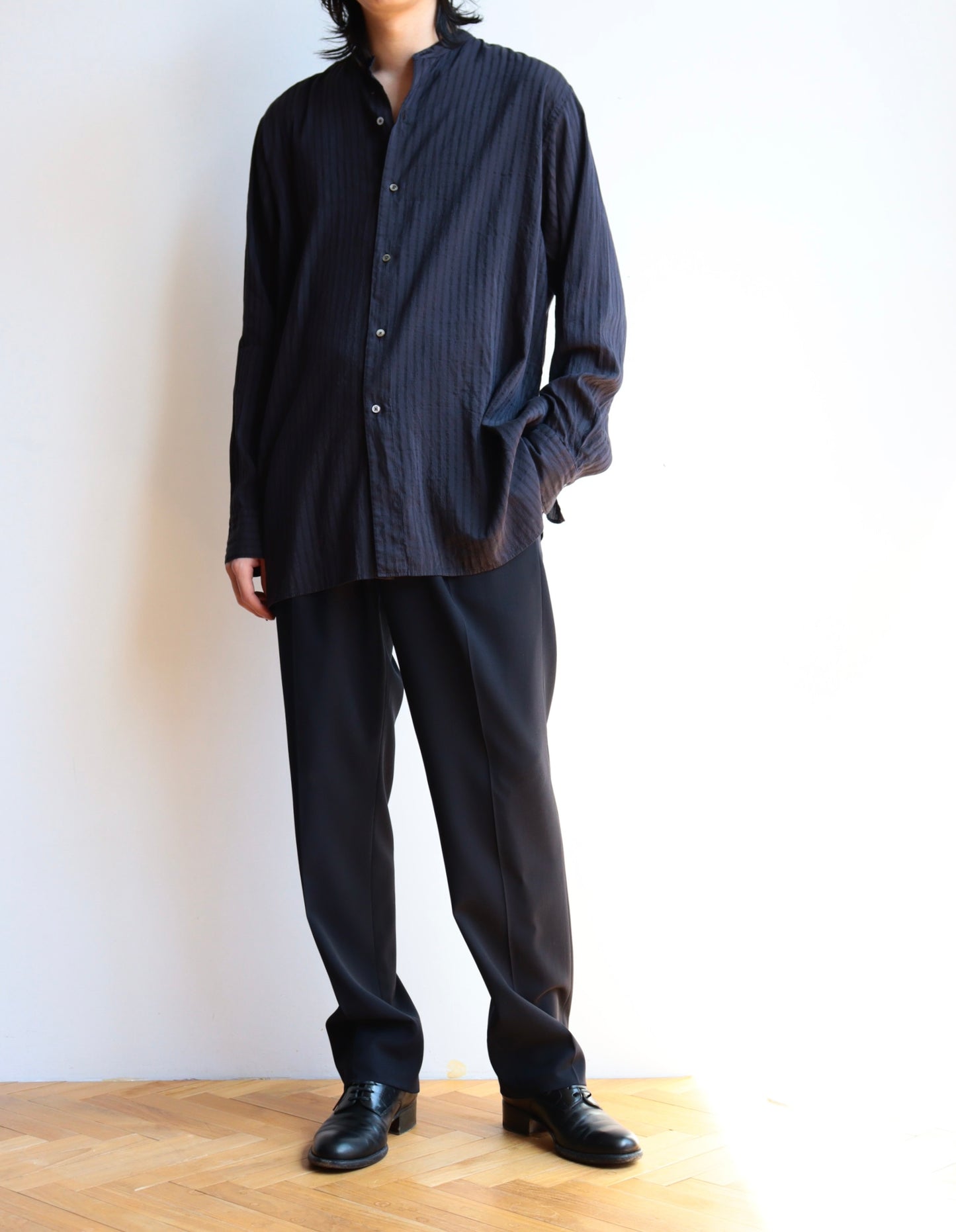 SHIRT104 Morris LINO silk Jqd
