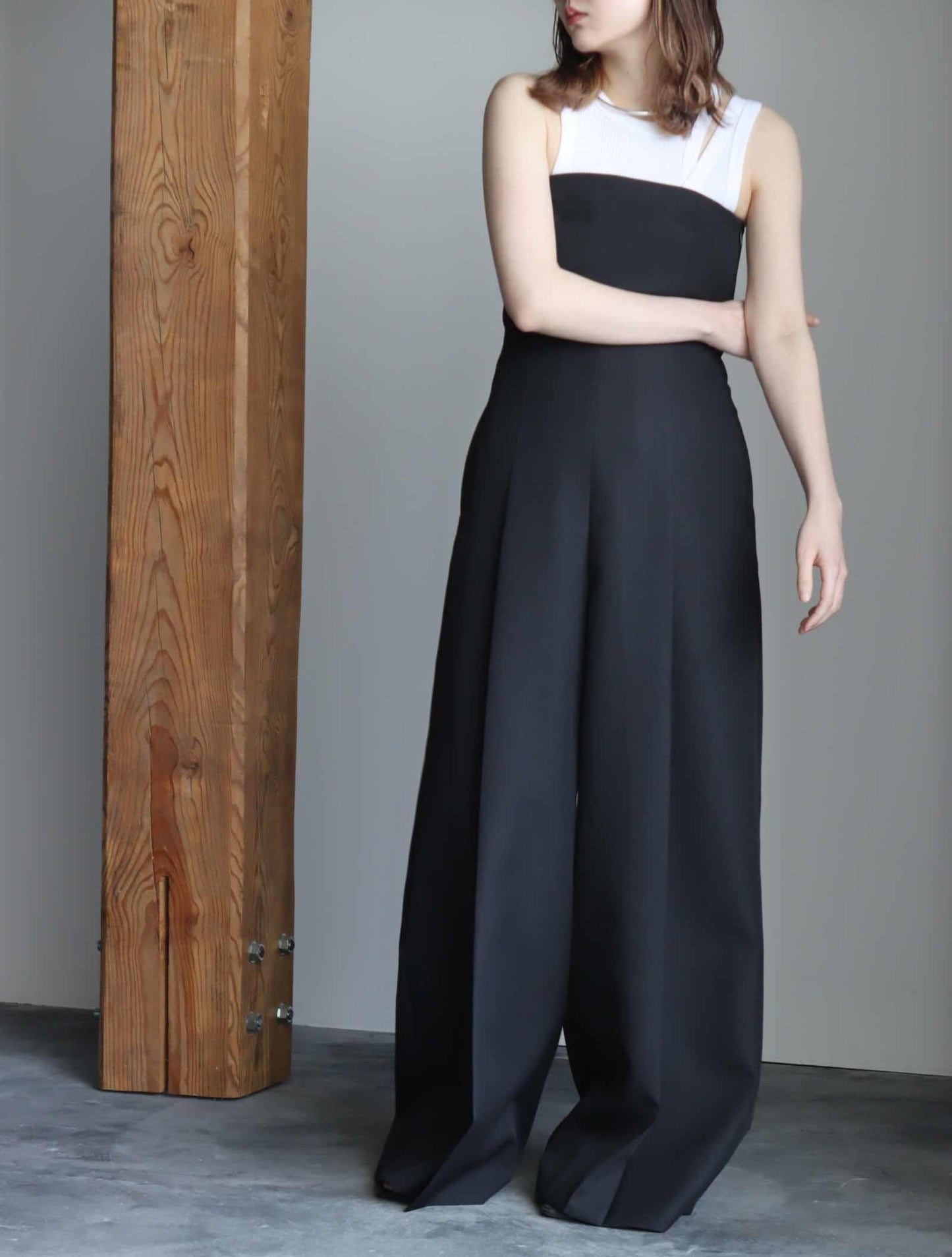 DOESKIN STRAPLESS JUMPSUIT