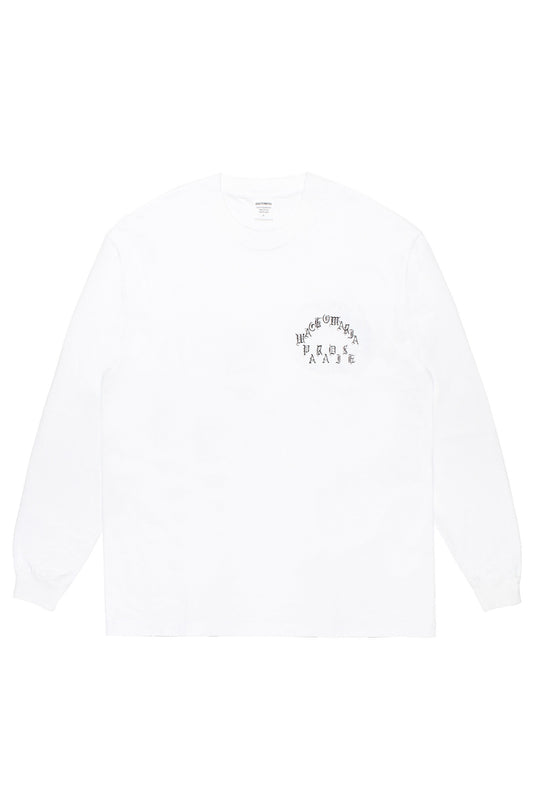 WASHED HEAVY WEIGHT CREW NECK LONG SLEEVE T-SHIRT ( TYPE-1 )