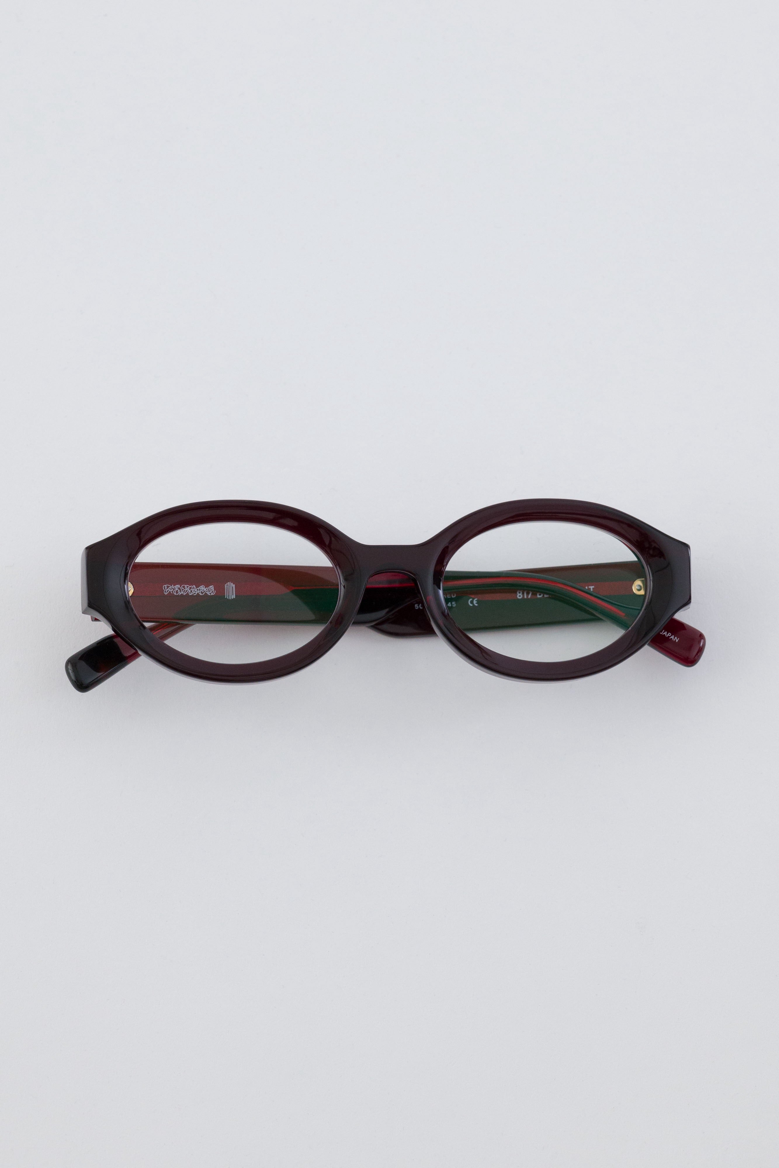 小物 BLANC OVAL TELEVISION-CUT SUNGLASSES BLANC OVAL TELEVISION-CUT GLASSES – イデアル公式オンラインショップ