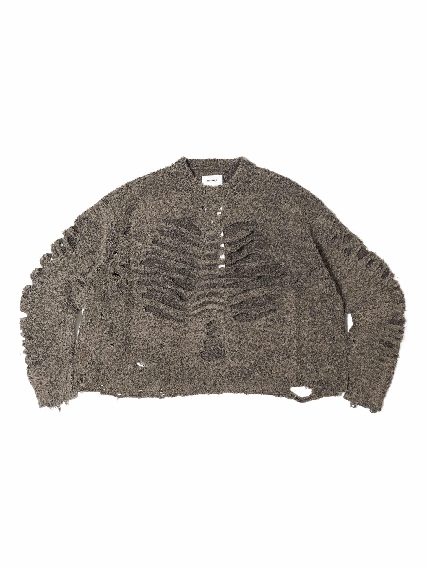 RIBCAGE KNIT PULLOVER
