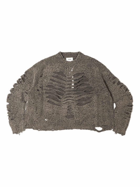 RIBCAGE KNIT PULLOVER