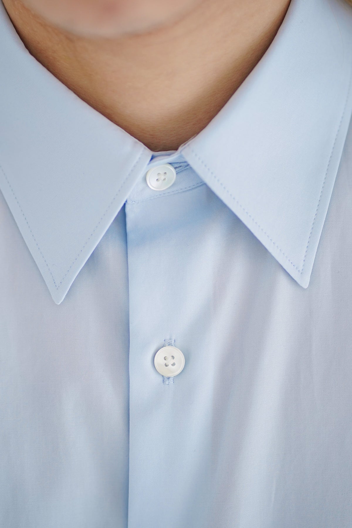 WASHED FINX TWILL SLIM SHIRT