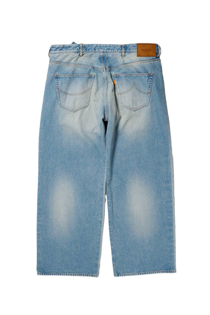 FLOATING WAIST DENIM PANTS