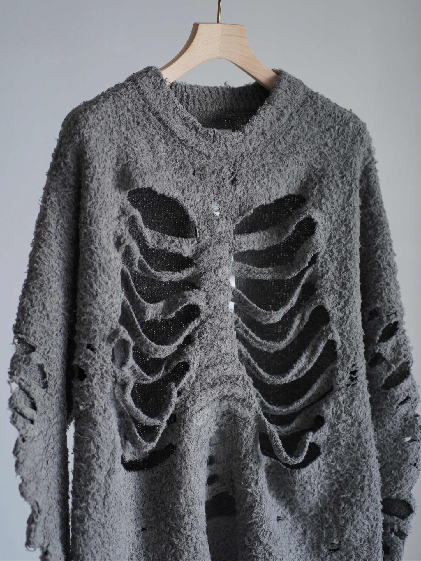RIBCAGE KNIT PULLOVER