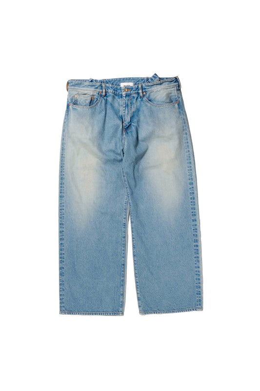 FLOATING WAIST DENIM PANTS