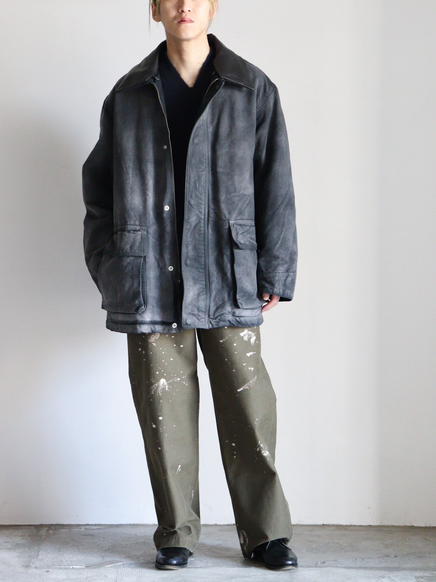 PRODUCT DYED ORGANIC COTTON DUCK BLOUSON – イデアル公式オンライン