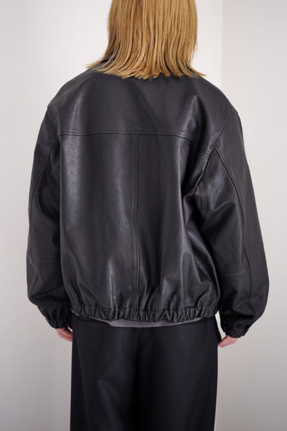 CALF ZIP SHORT JACKET