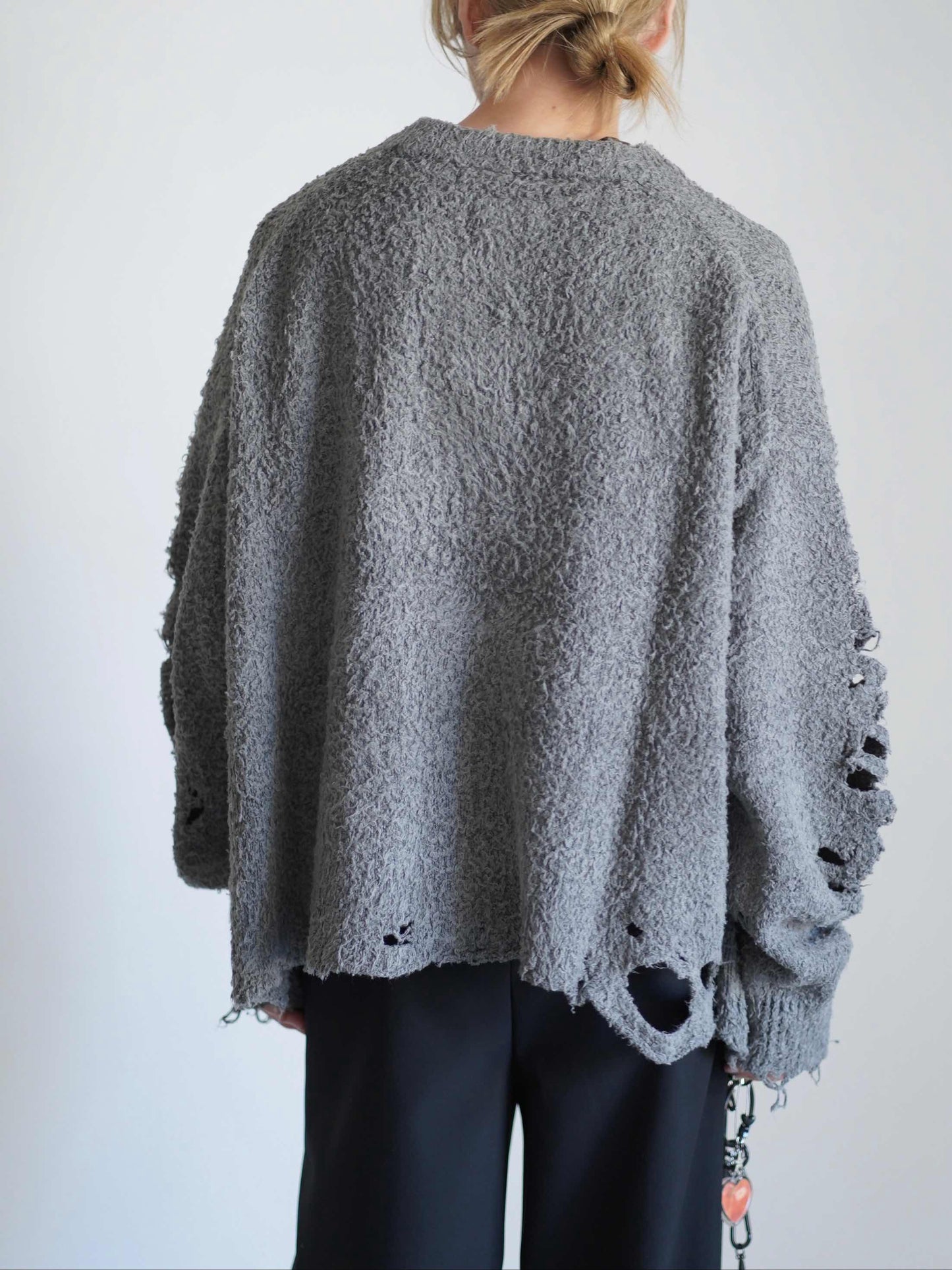 RIBCAGE KNIT PULLOVER