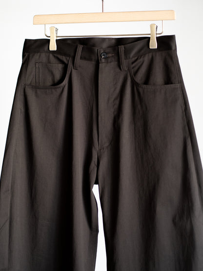 COTTON SATIN ROUND PANTS