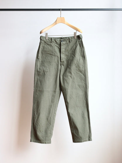 TROUSER098 COTTON over dye Nate pants