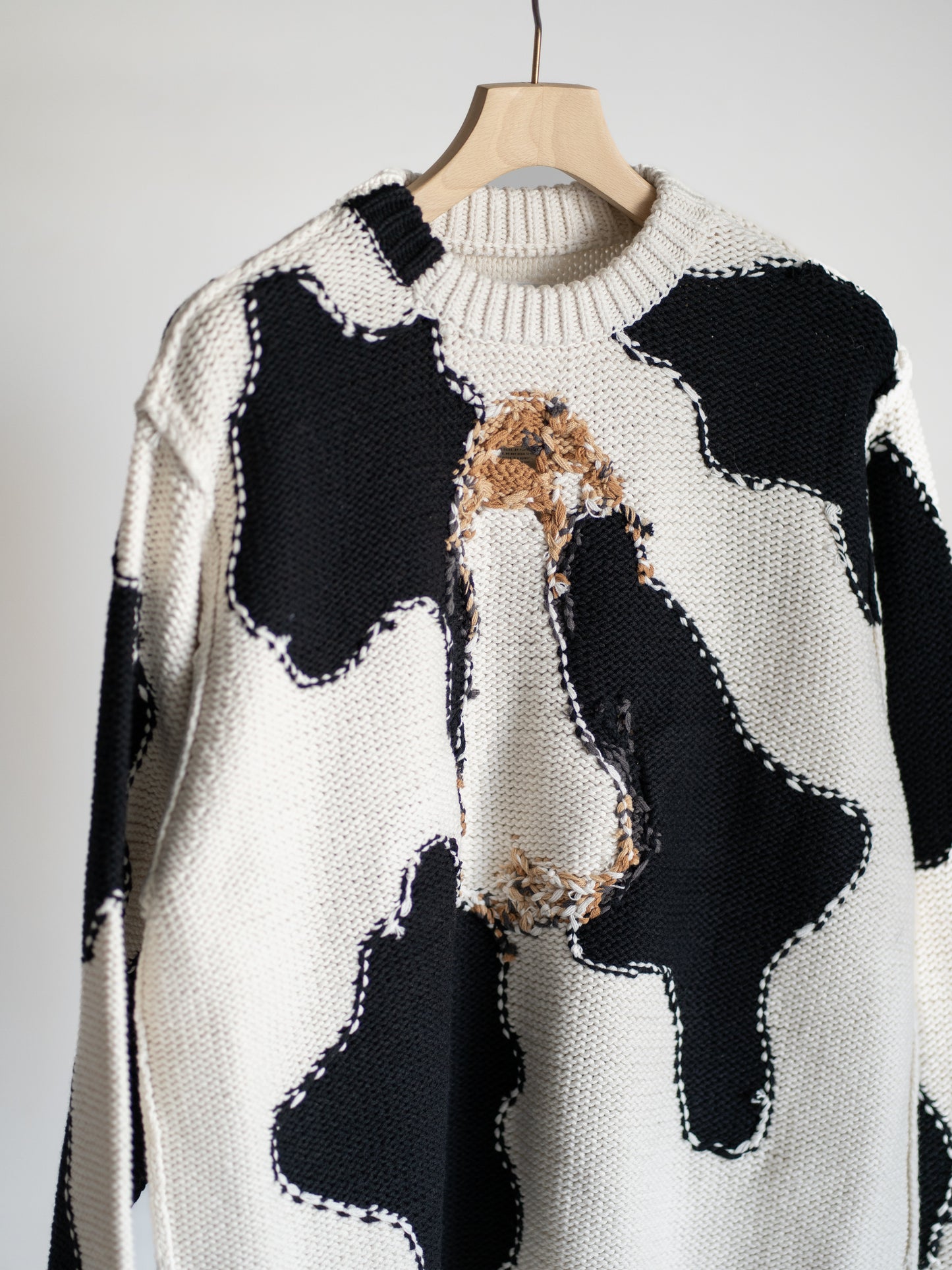 ACTING COW KNIT PULLOVER