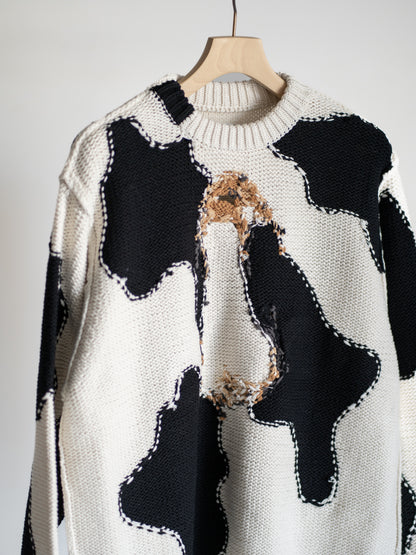 ACTING COW KNIT PULLOVER