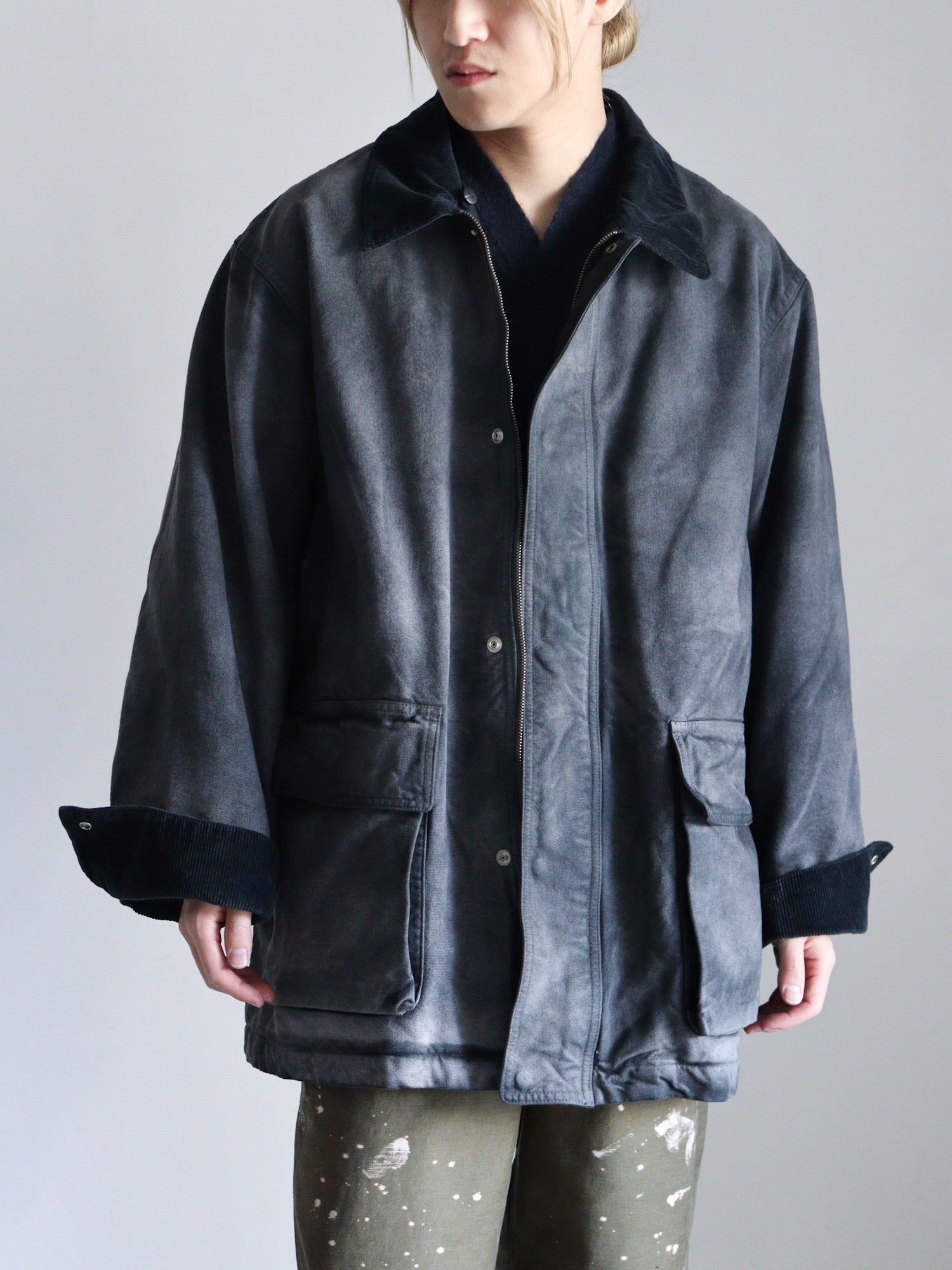 PRODUCT DYED ORGANIC COTTON DUCK BLOUSON – イデアル公式オンライン