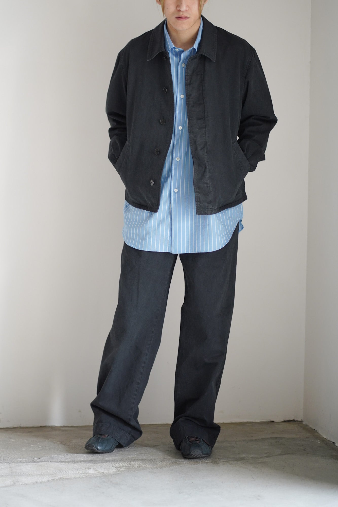 GARMENT-DYED FINX LIGHT CHINO BLOUSON
