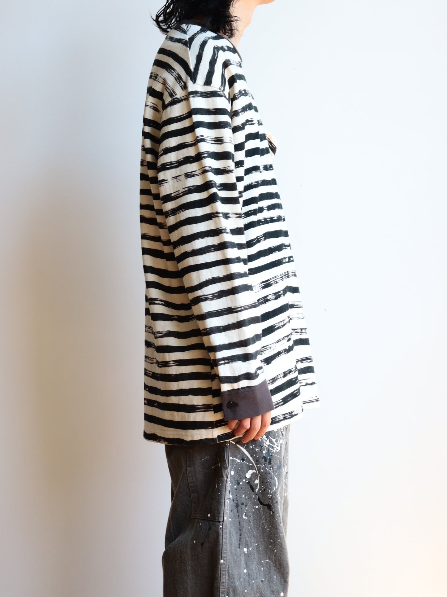 border long sleeve cutsewn