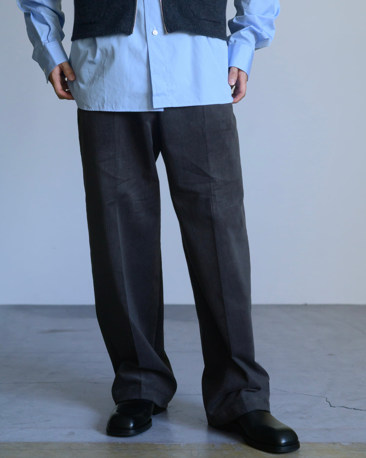 Loose Corduroy Trousers