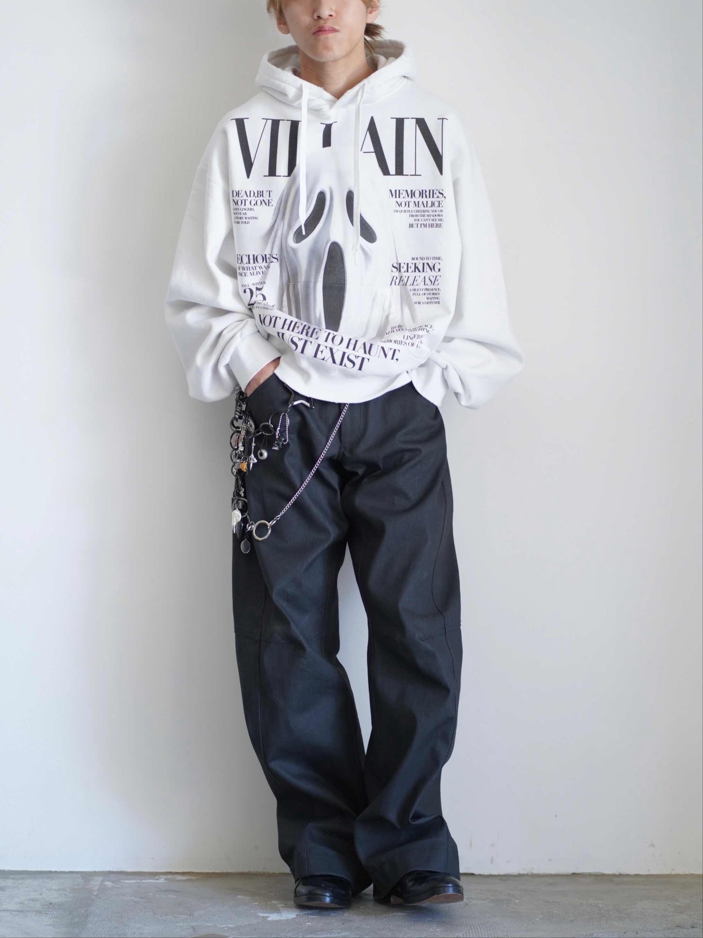 VILLAIN COVER PRINT HOODIE