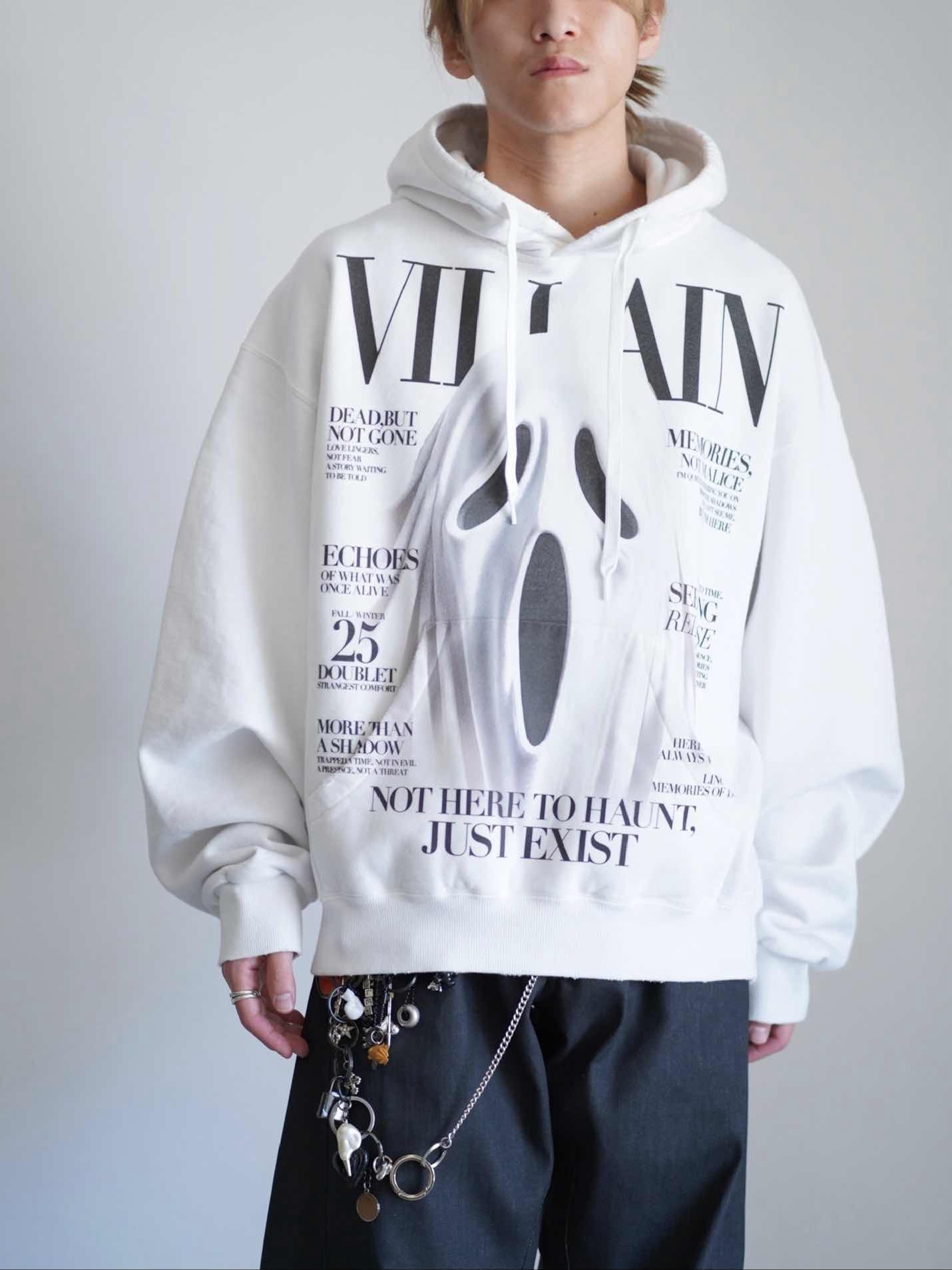 VILLAIN COVER PRINT HOODIE
