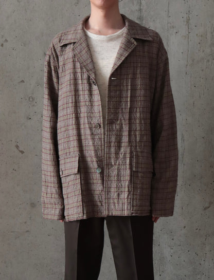 3 buttons shirt jacket