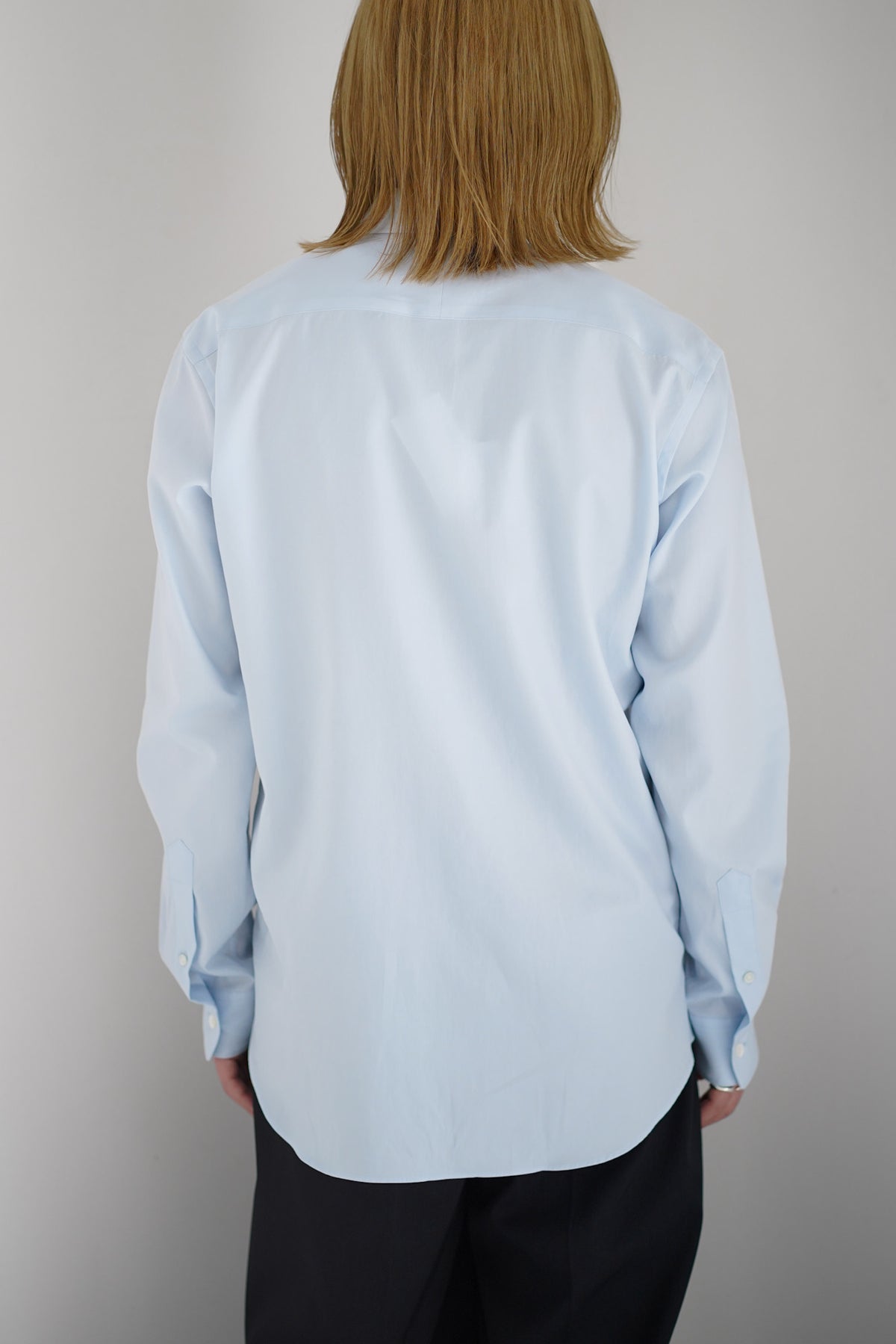 WASHED FINX TWILL SLIM SHIRT