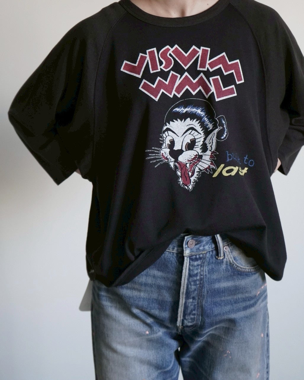 正規取扱店 通販 WMV visvim GRIDIRON TEE L/S (SUPERFINE) W