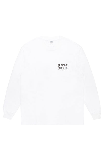 WASHED HEAVY WEIGHT CREW NECK LONG SLEEVE T-SHIRT ( TYPE-2 )