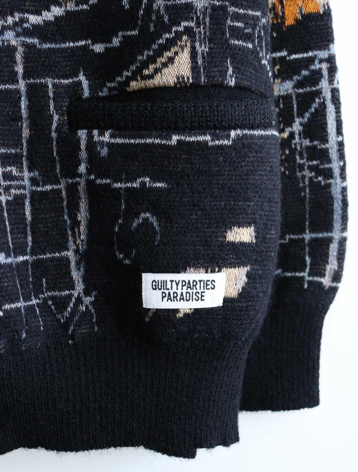 JEAN-MICHEAL BASQUIAT / CARDIGAN (TYPE-1)