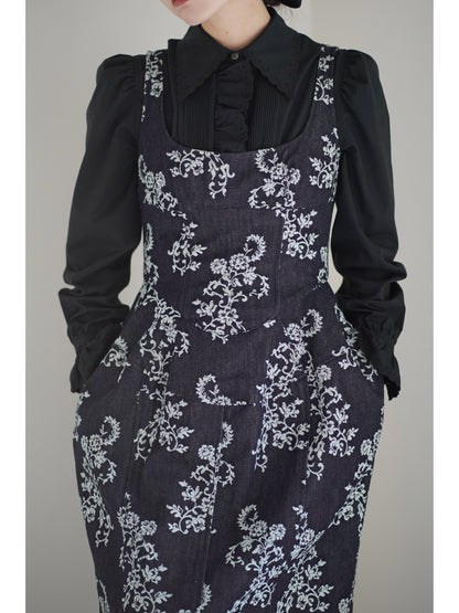 ORGANIC COTTON EMBROIDERED BLOUSE