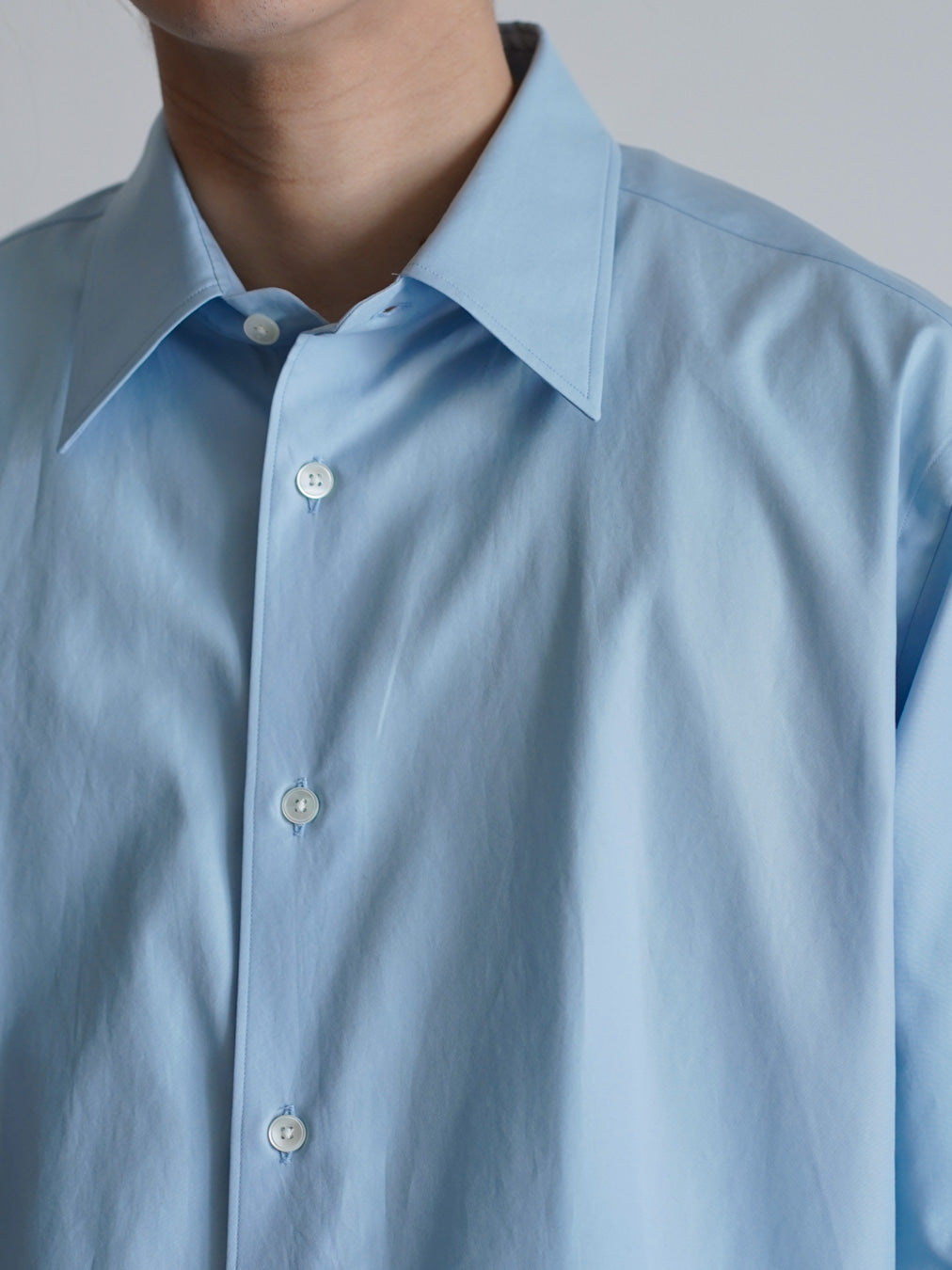 WASHED FINX TWILL SHIRT