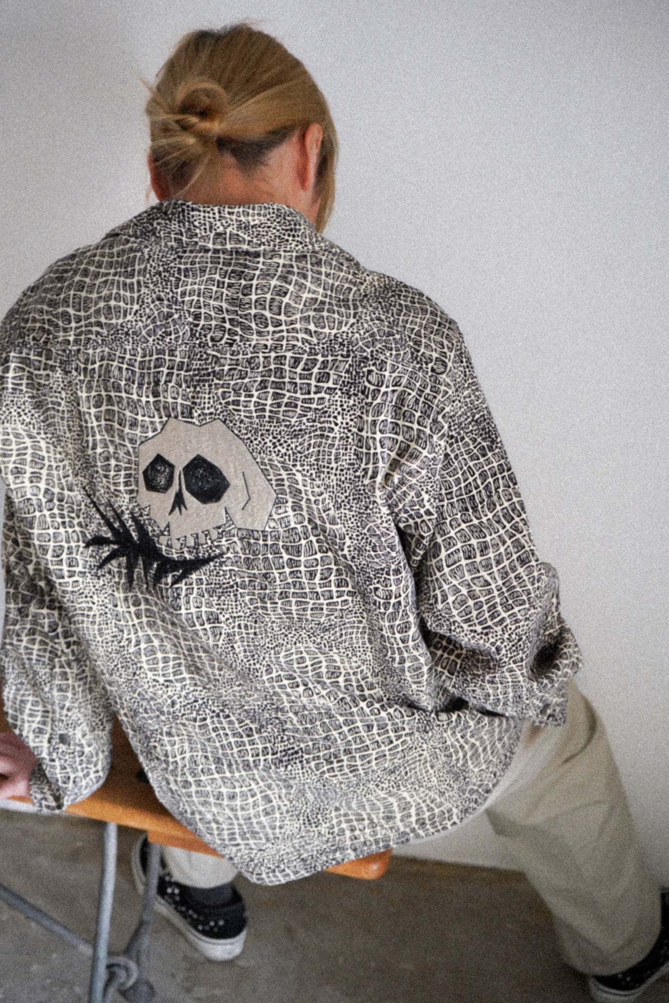 WOLF'S HEAD / 50'S SHIRT L/S ( TYPE-3 )