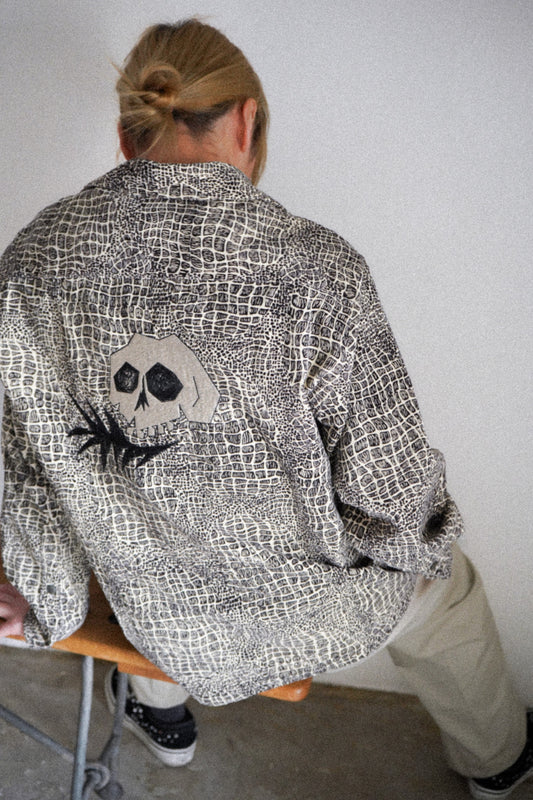 WOLF'S HEAD / 50'S SHIRT L/S ( TYPE-3 )