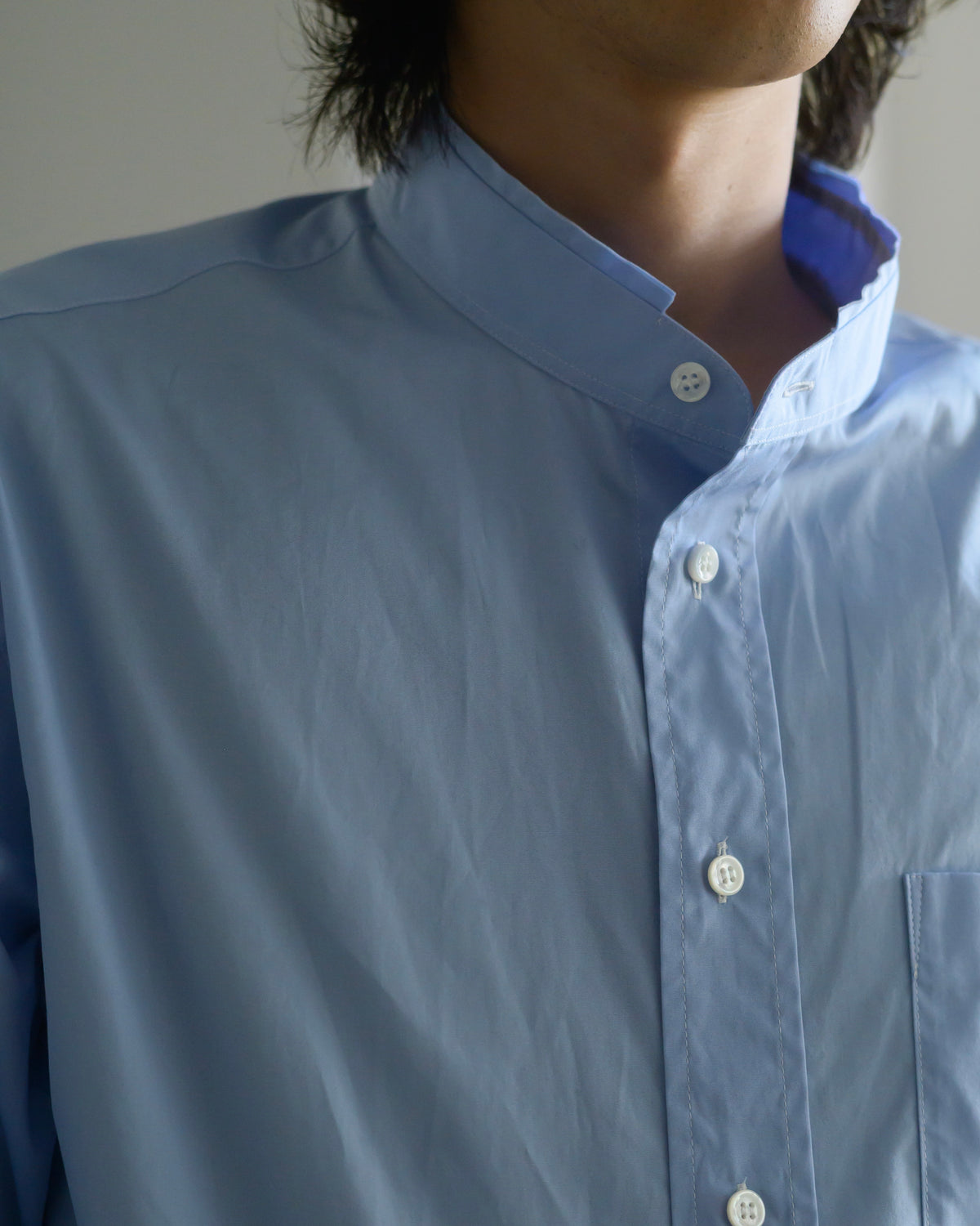 Stand Collar Shirt