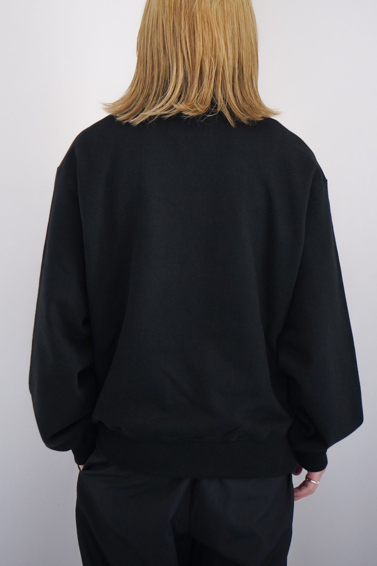 HEAVY WEIGHT PULLOVER HARF ZIP SWEAT SHIRT