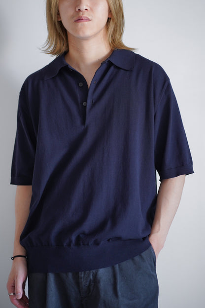 GIZA HIGH GAUGE KNIT POLO