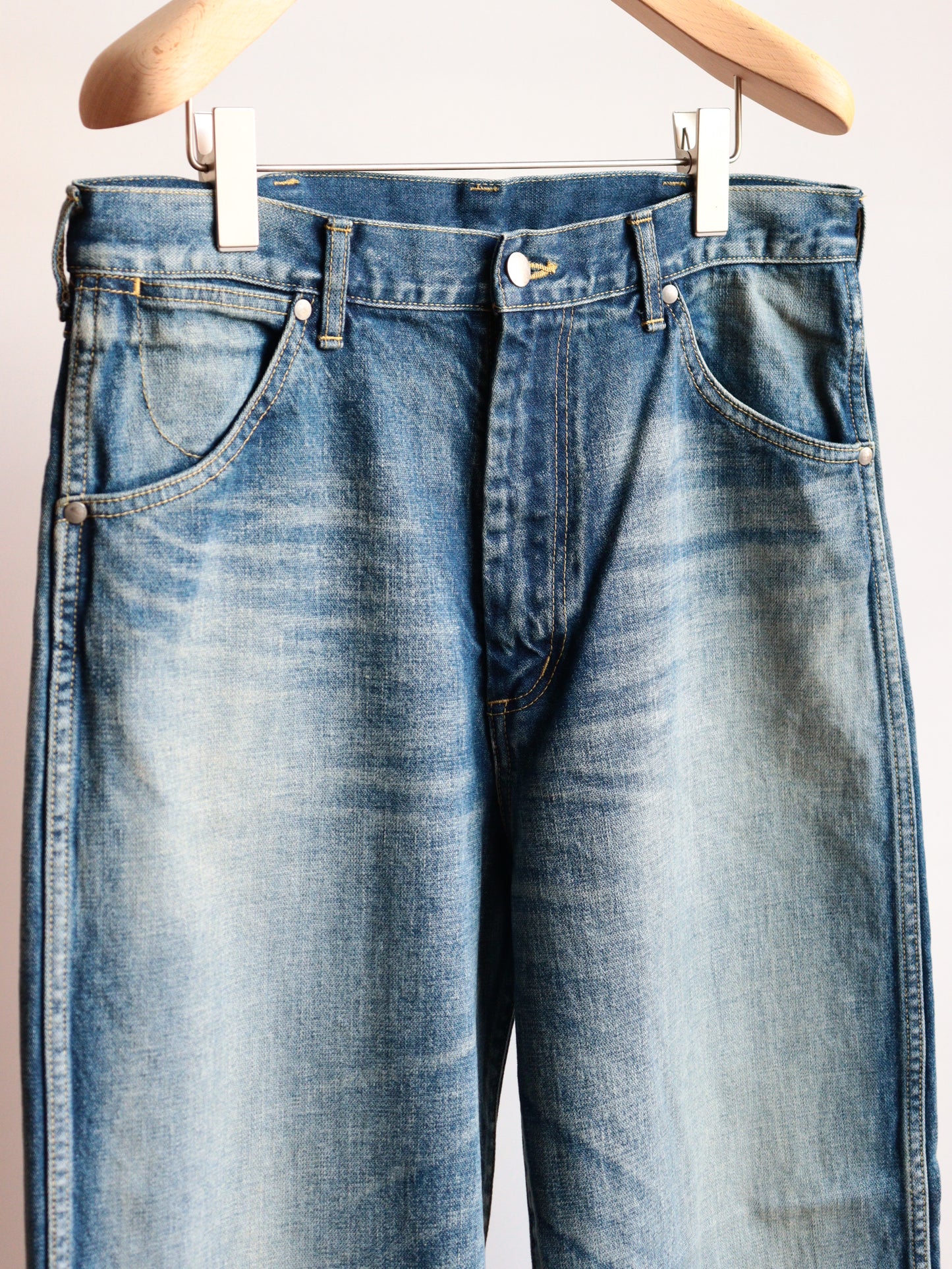 cattleman denim pant -painted-