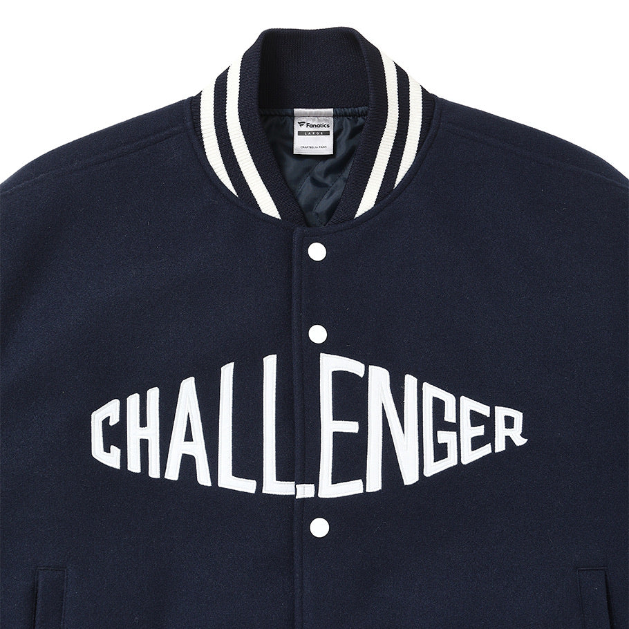 LOGO MELTON STADIUM JACKET