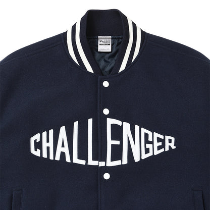 LOGO MELTON STADIUM JACKET
