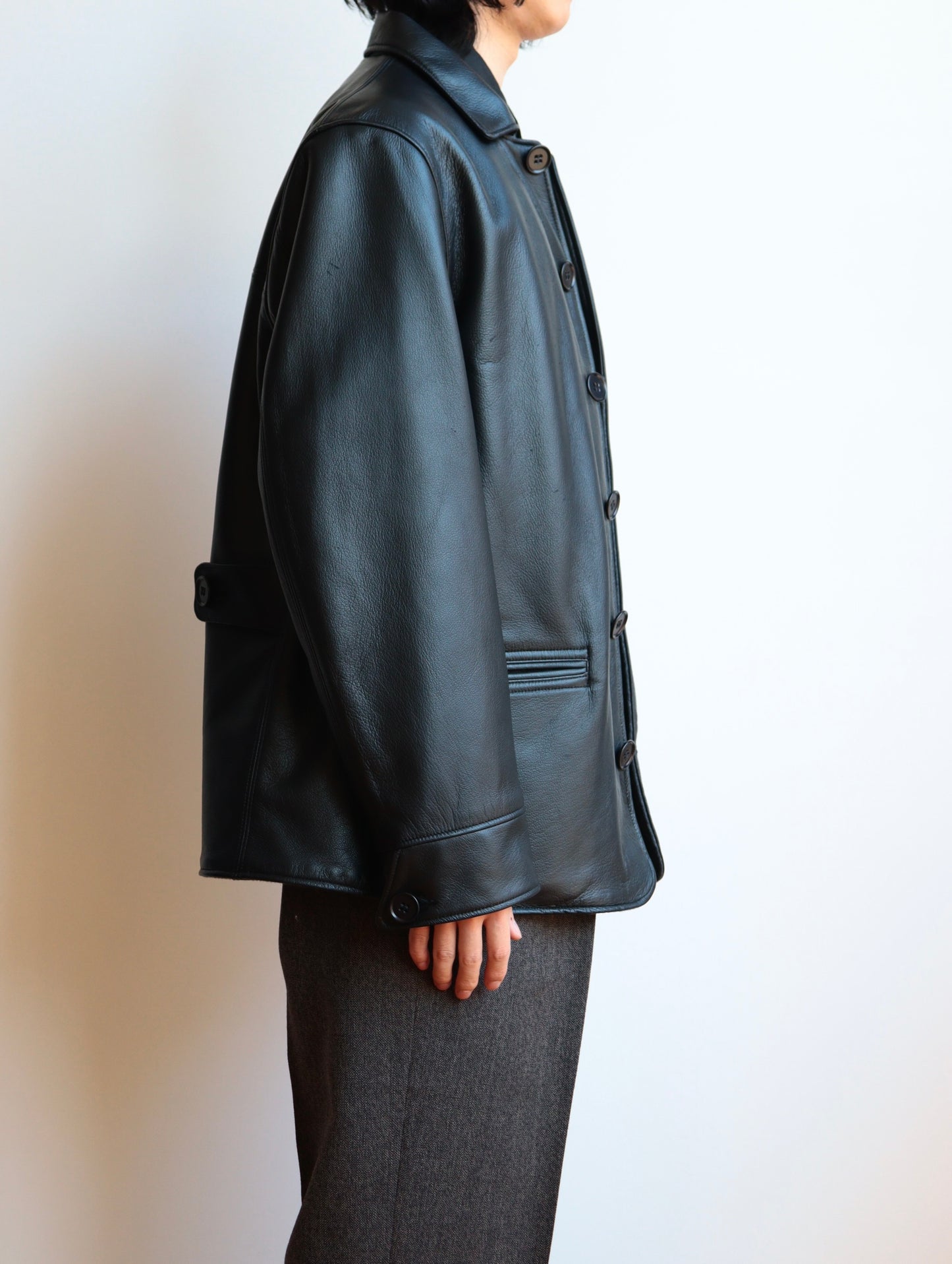 Lot.801 Automobile Leather JKT