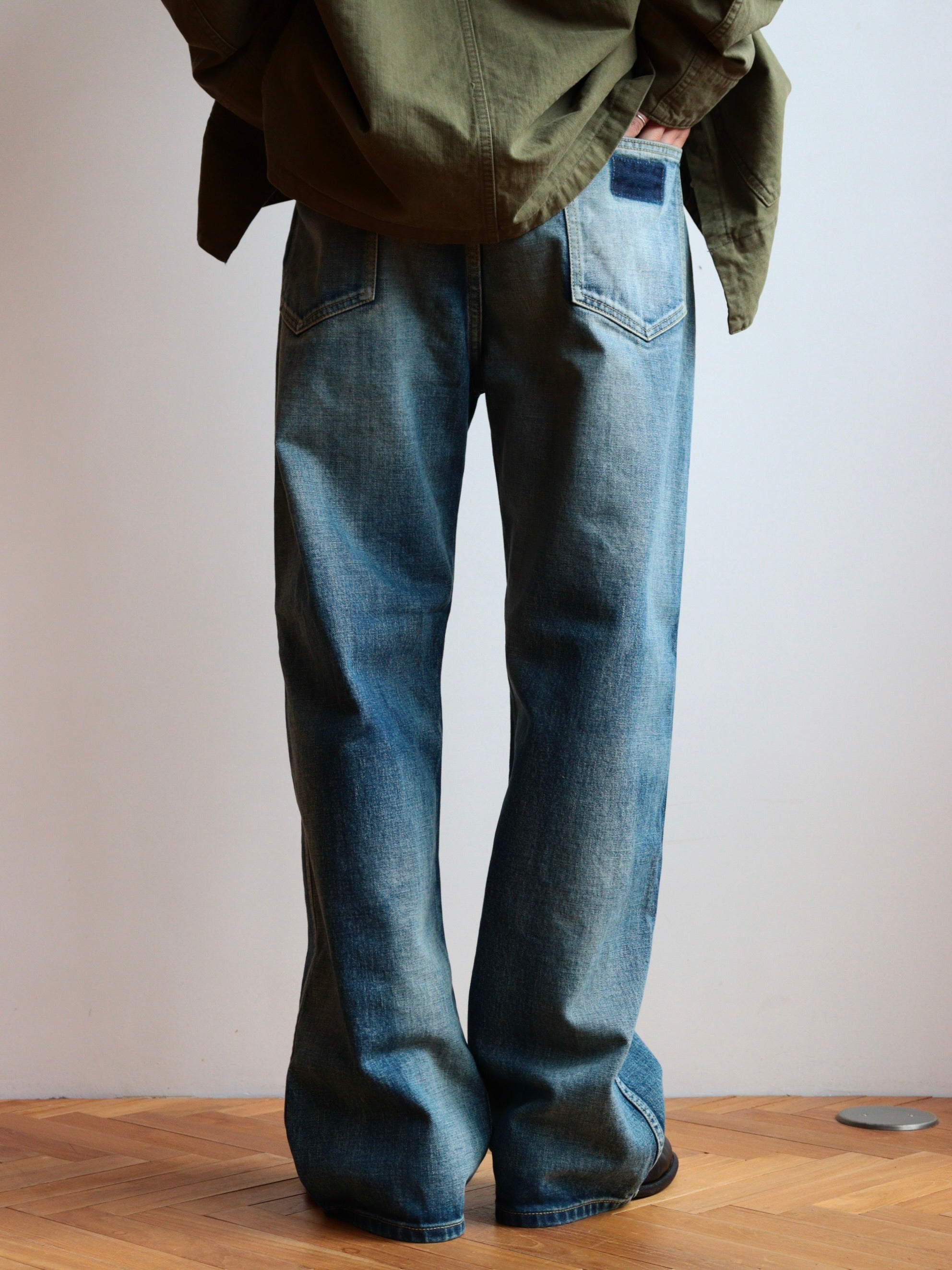 cattleman denim pant -painted- – イデアル公式オンラインショップ