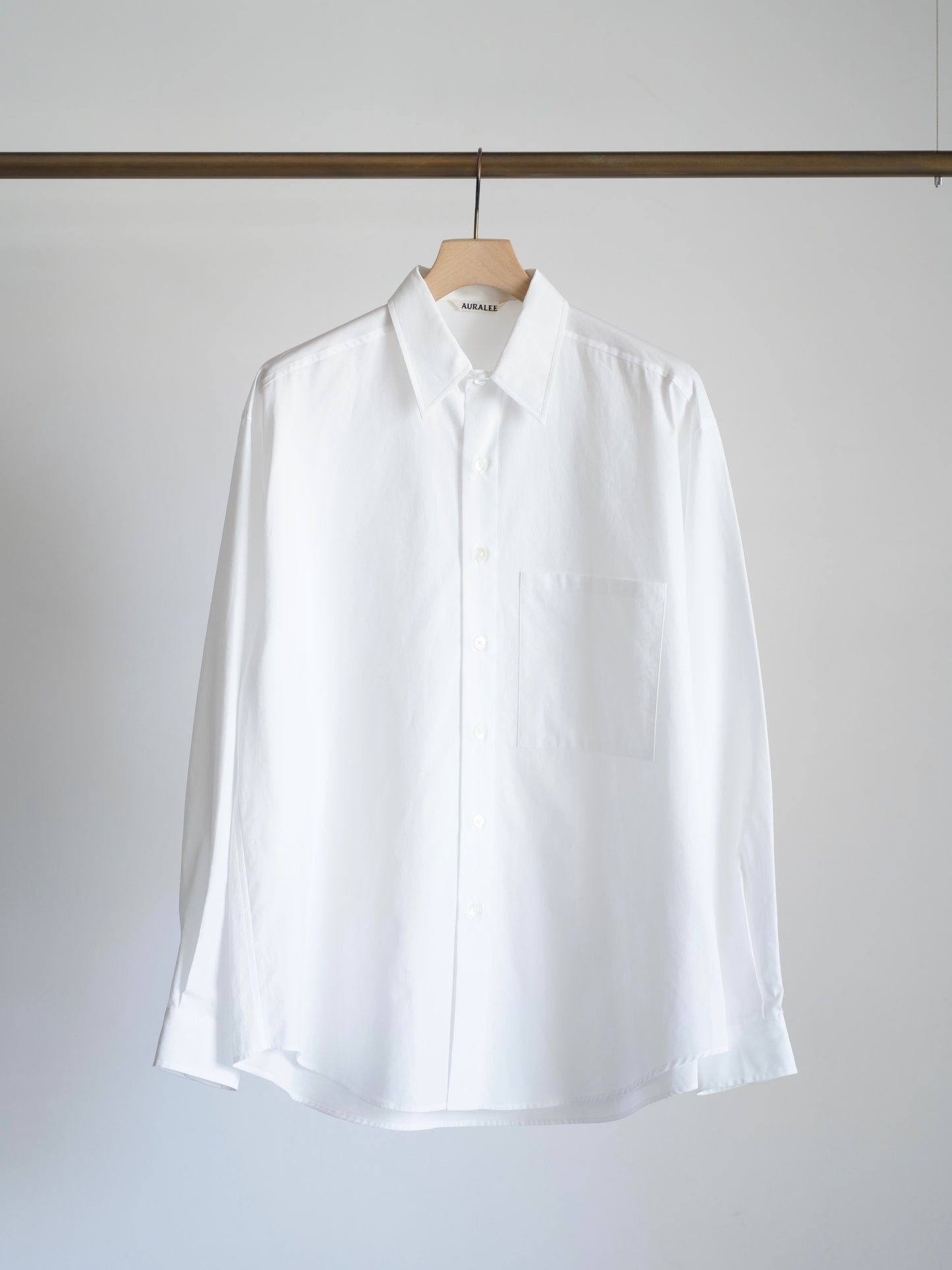 WASHED FINX TWILL BIG SHIRT