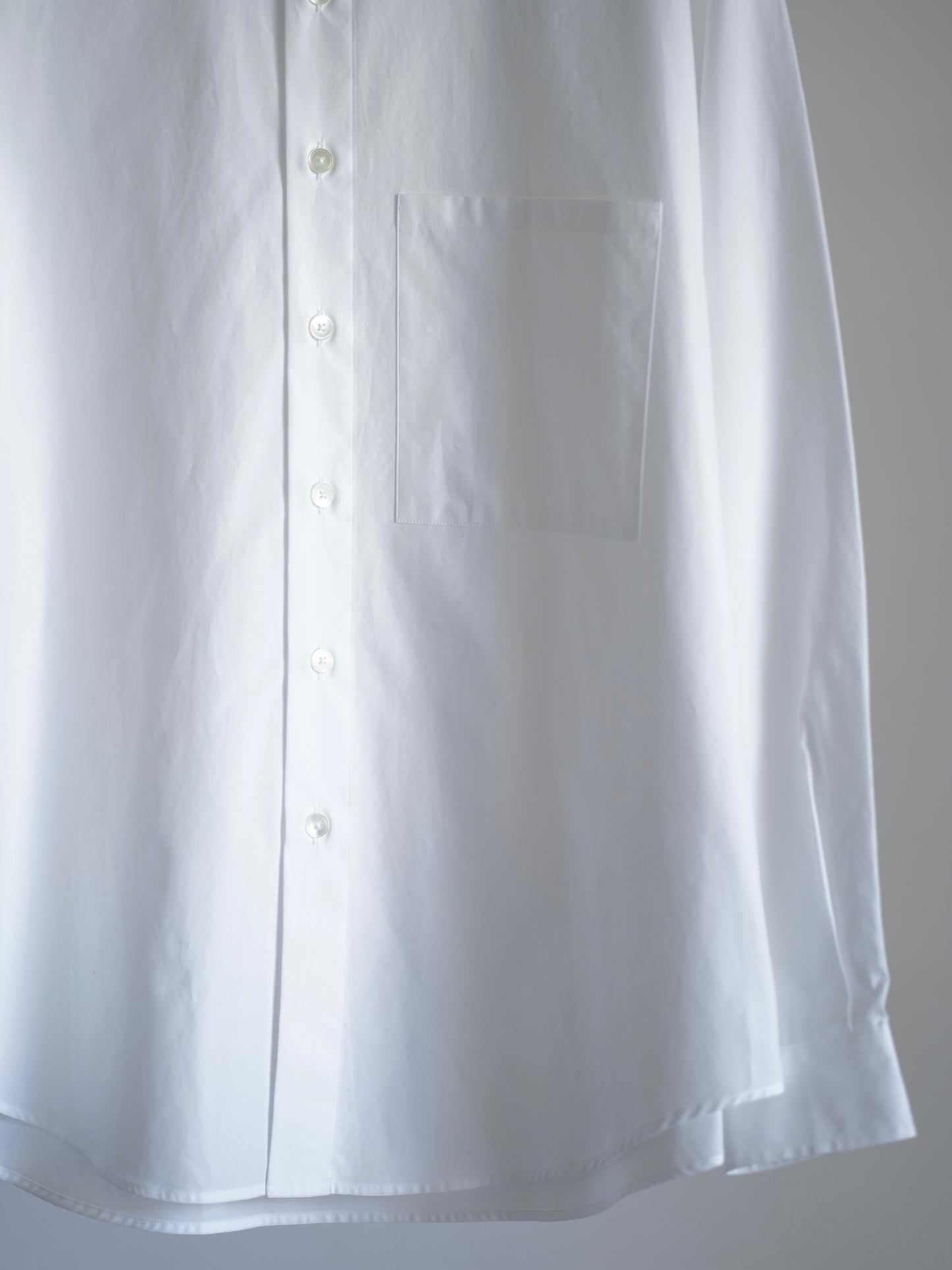 WASHED FINX TWILL BIG SHIRT