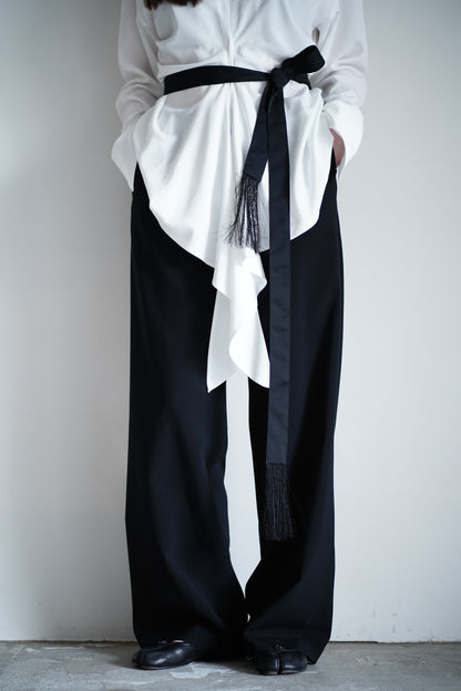 FRINGED BELT TROUSERS