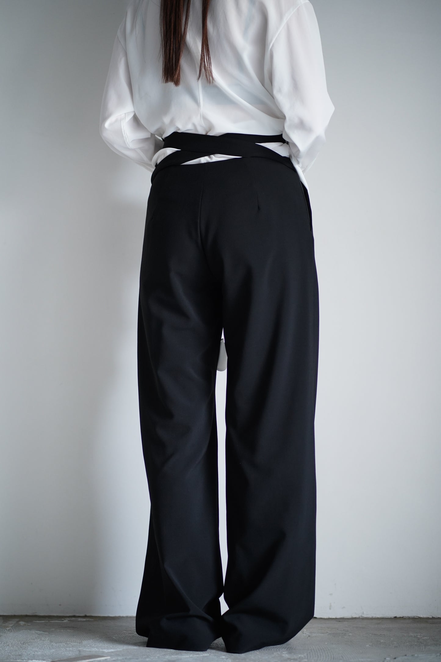 FRINGED BELT TROUSERS