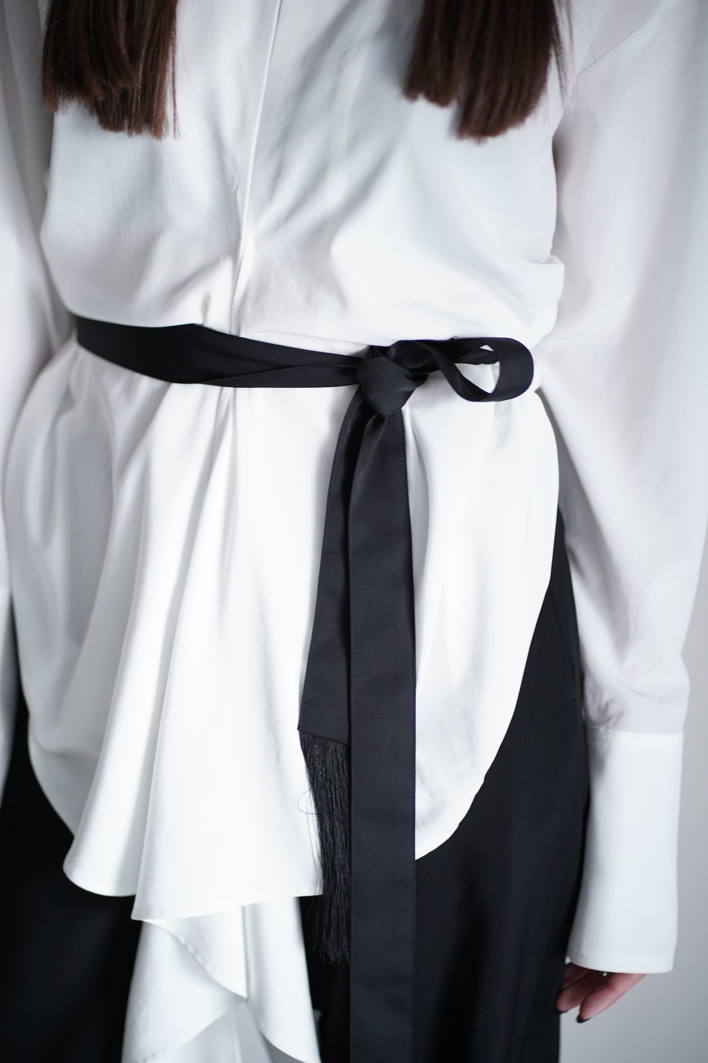 FRINGED BELT TROUSERS