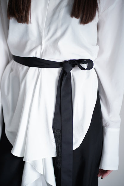 FRINGED BELT TROUSERS