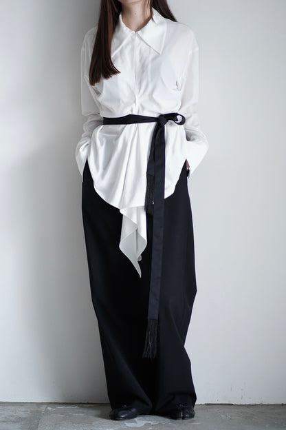 FRINGED BELT TROUSERS