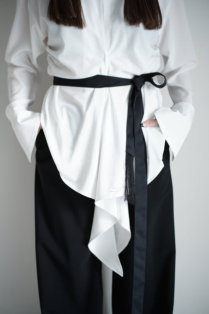 FRINGED BELT TROUSERS
