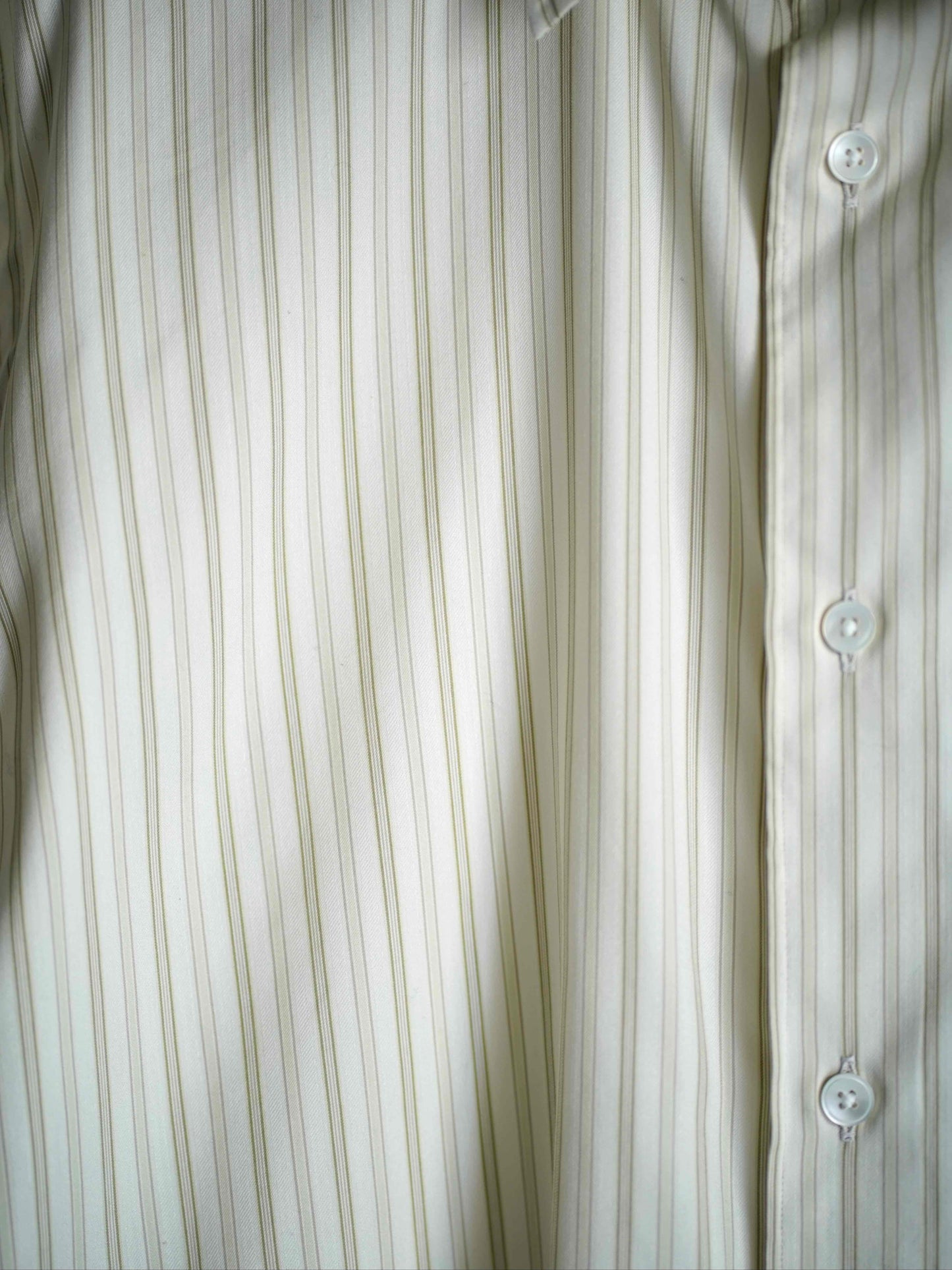 COTTON SILK STRIPE SHIRT