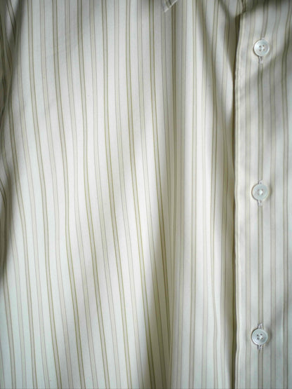 COTTON SILK STRIPE SHIRT